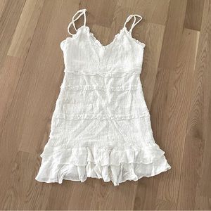 WAPG Celebration off white smocked dress Size L